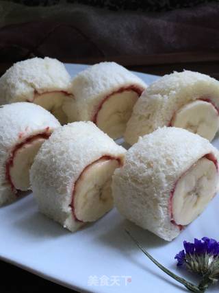 Toast Banana Roll recipe