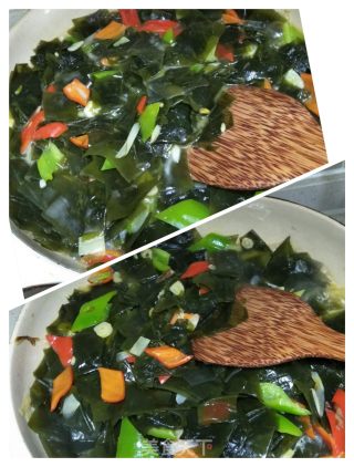 Fried Kelp with Hot Pepper recipe