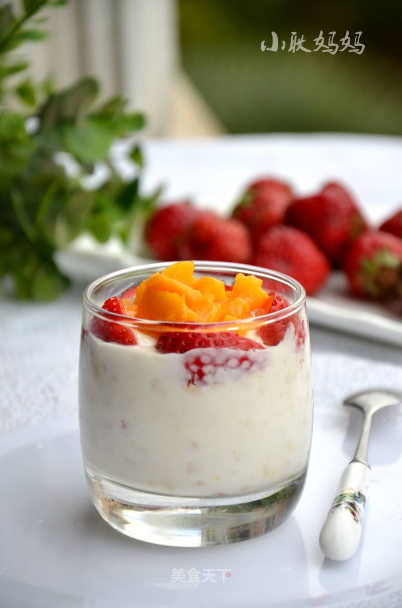 Fruit Oatmeal Yogurt Cup recipe
