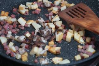 Bacon, Potato and Mushroom Rice recipe