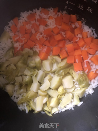 Ercai Carrot Braised Rice recipe