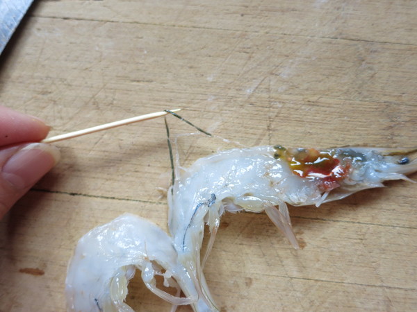 Shrimp with Golden and Silver Garlic Sauce recipe