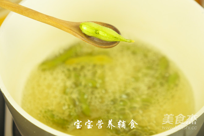 Edamame Shrimp Congee recipe