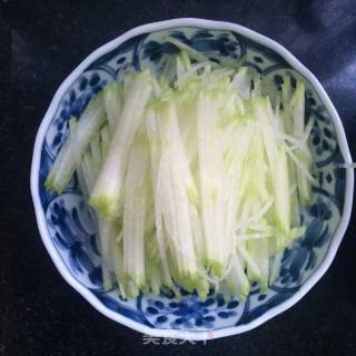 Vegetarian Stir-fried Shredded Radish recipe