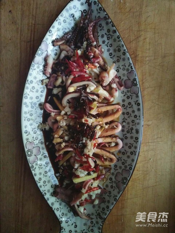 Oil Splashed Squid recipe