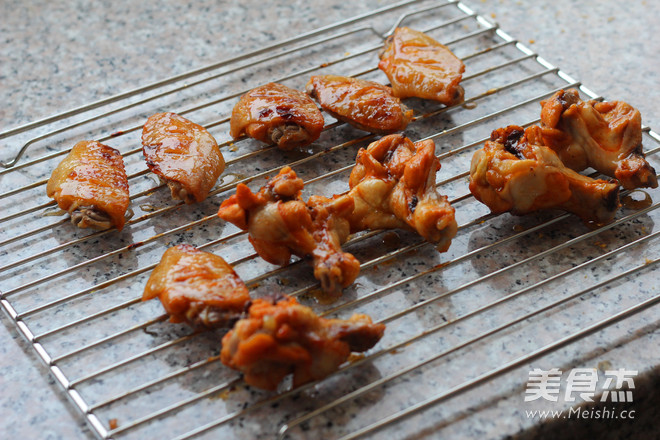 Honey Grilled Wings recipe