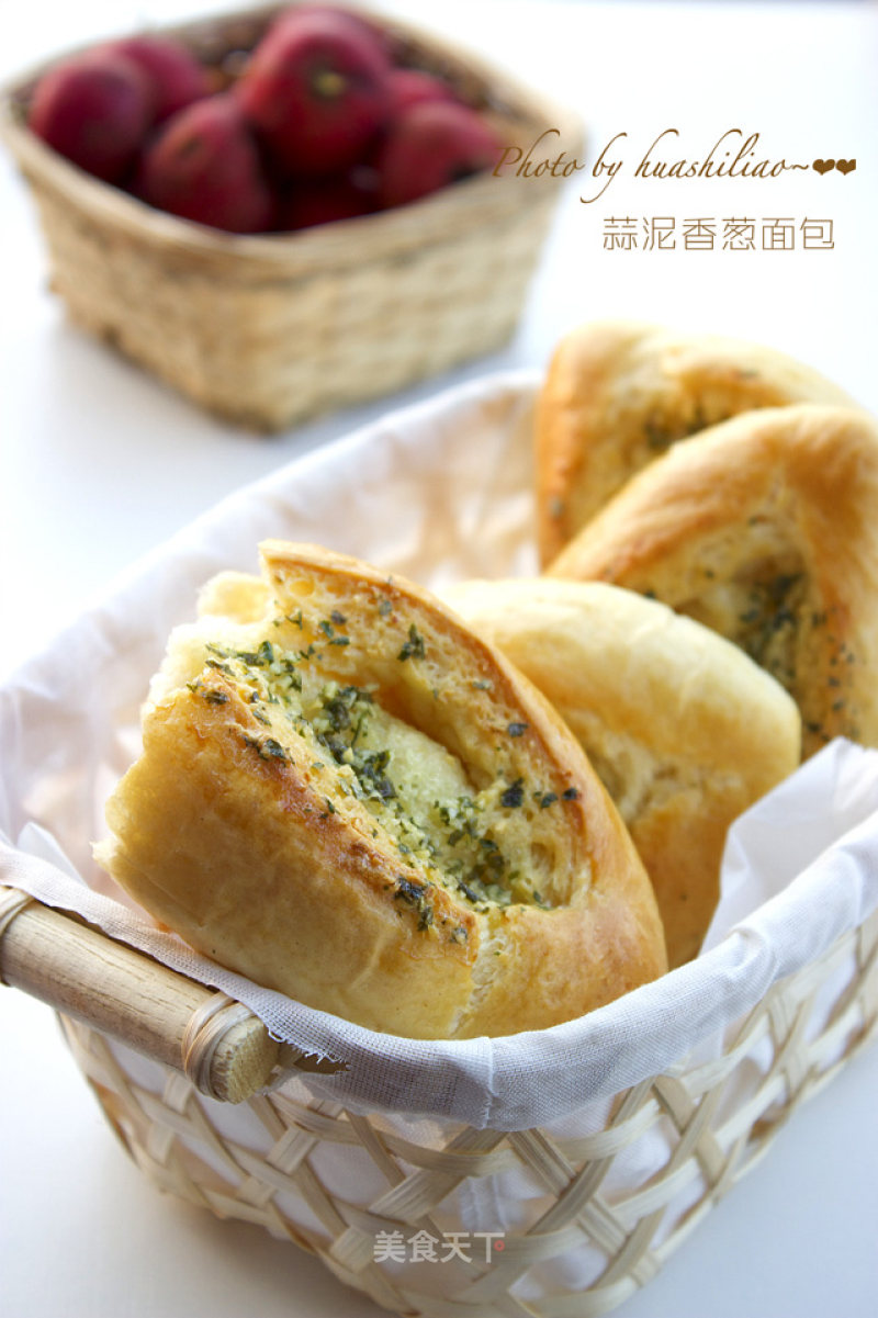 【garlic Scallion Bread】 recipe