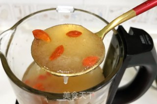 Peach Gum White Fungus Snow Bird Soup recipe