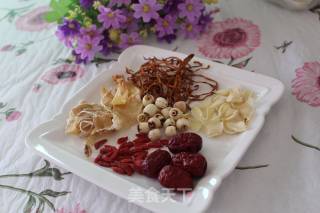 #trust of Beauty# Nourishing Red Dates and Flower Gum Stew Soup recipe