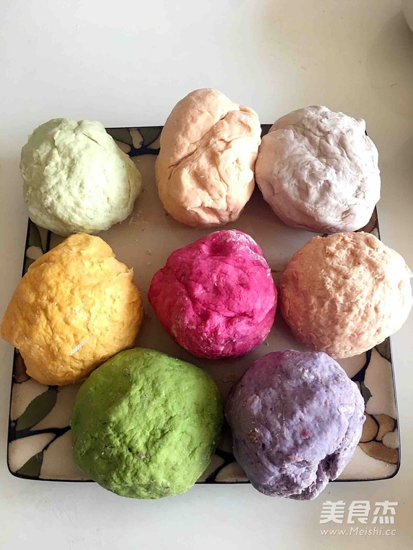 Rainbow Dumplings recipe