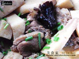 Braised Duck with Yam recipe