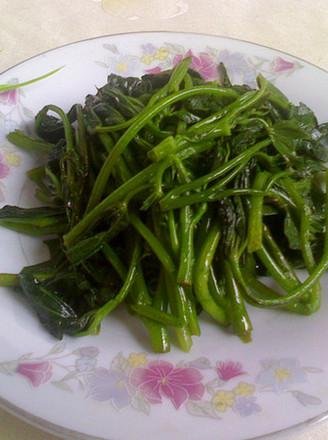 Stir-fried Sweet Potato Leaves recipe