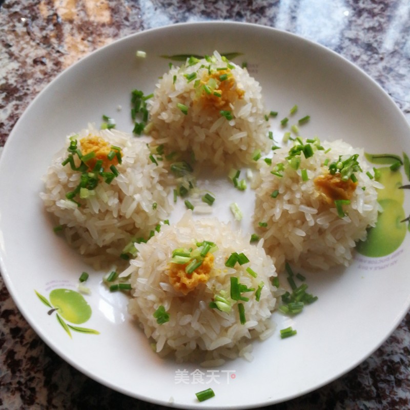 Sticky Rice and Horseshoe Meatballs recipe