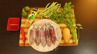 Thai Style Cold Squid recipe