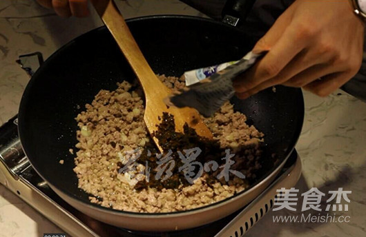 Broken Rice Sprout Fried Rice recipe