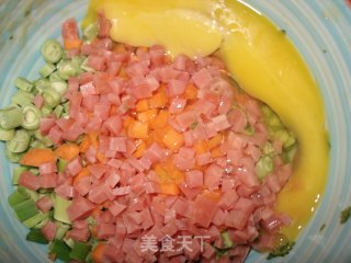 Ham and Vegetable Quiche recipe