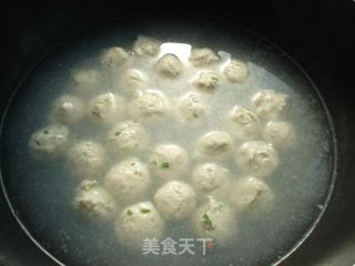 Boiled Chicken Meatballs recipe