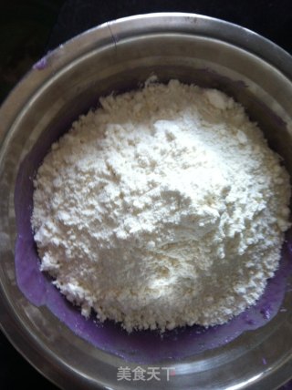 Purple Sweet Potato Cake recipe