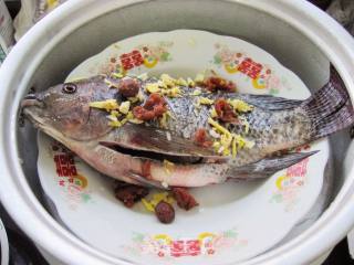 Plum Steamed Fish recipe