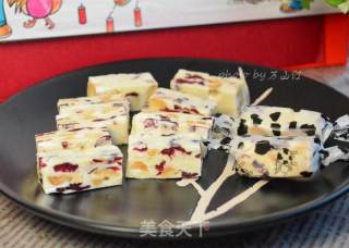 Cranberry Peanut Nougat recipe