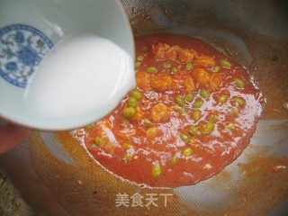 Make The Rice Super Delicious-flavored Tomato Sauce Shrimp Rice recipe