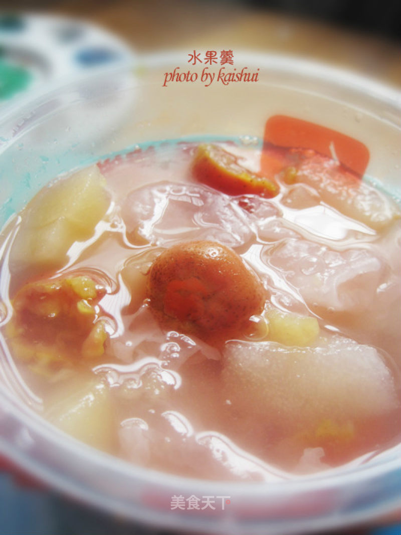 Delicious and Simple Tremella Fruit Soup recipe