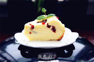 Rice Cooker Version Cranberry Chiffon Cake recipe