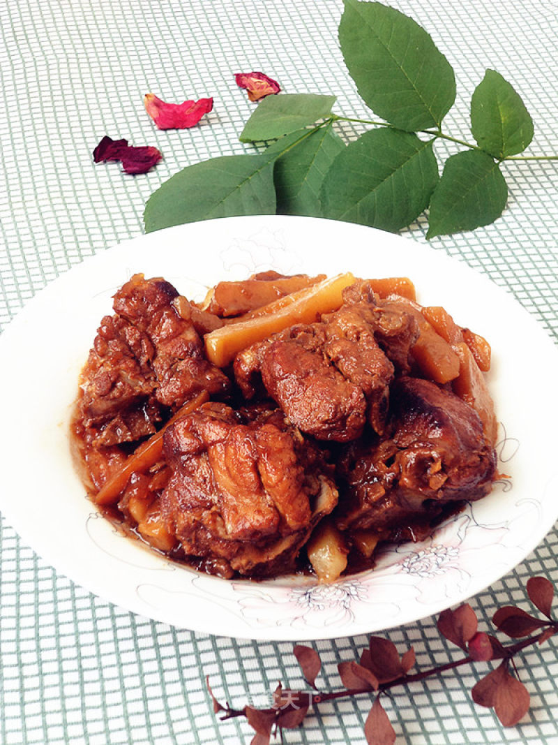 Braised Pork Ribs with Potatoes recipe