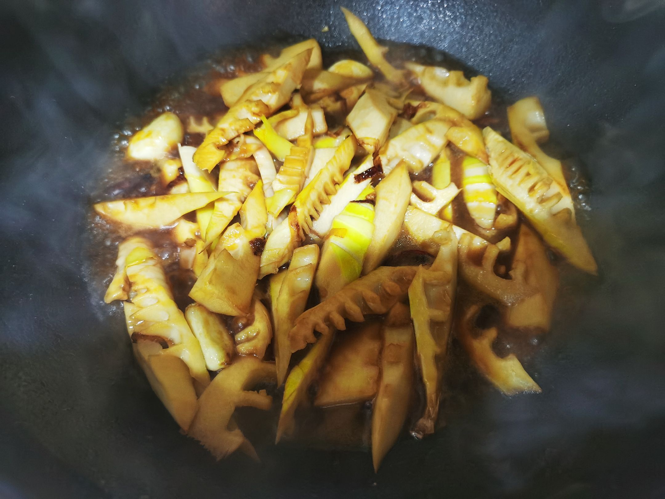 Braised Spring Bamboo Shoots in Oil recipe