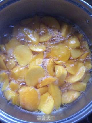 Canned Yellow Peach recipe