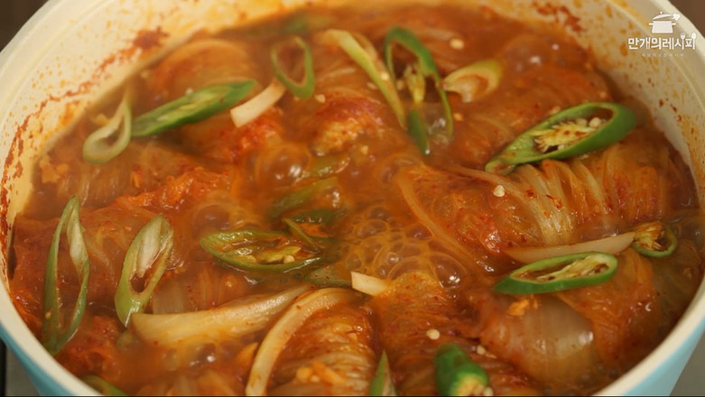 Pork Belly Stew with Kimchi