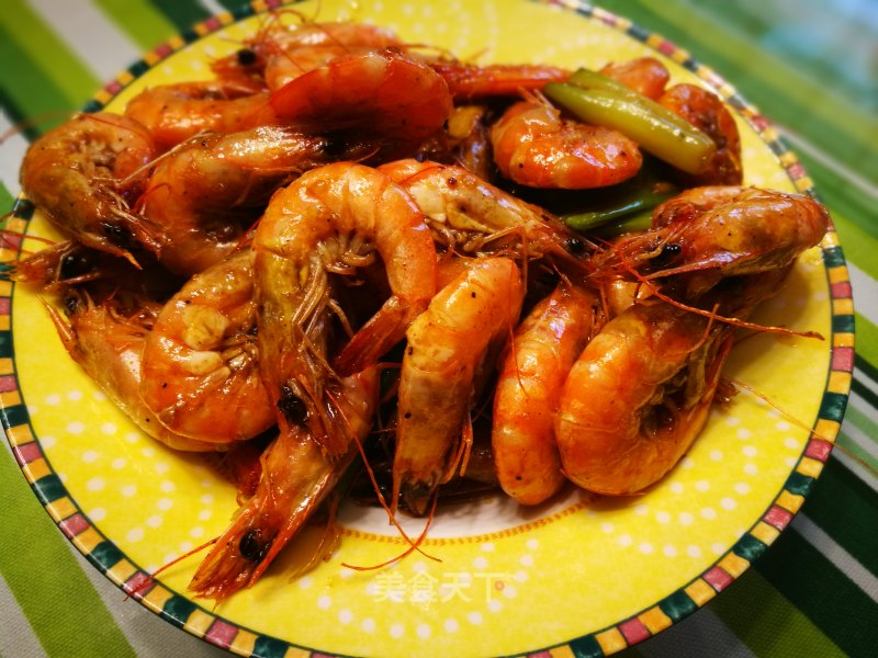 Braised Shrimp in Oil~simple and Improved Version