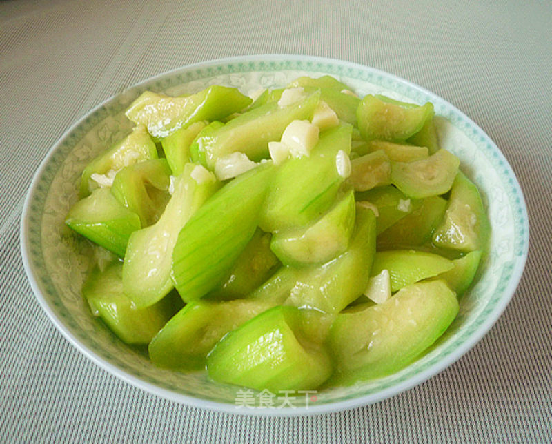 Garlic Loofah recipe