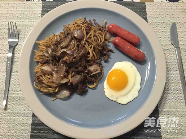 Black Pepper Beef Tenderloin Pasta recipe