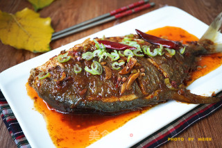 #trust之美#【golden Pomfret in Sauce】 recipe