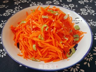 Vegetarian Stir-fried Carrot Shreds recipe