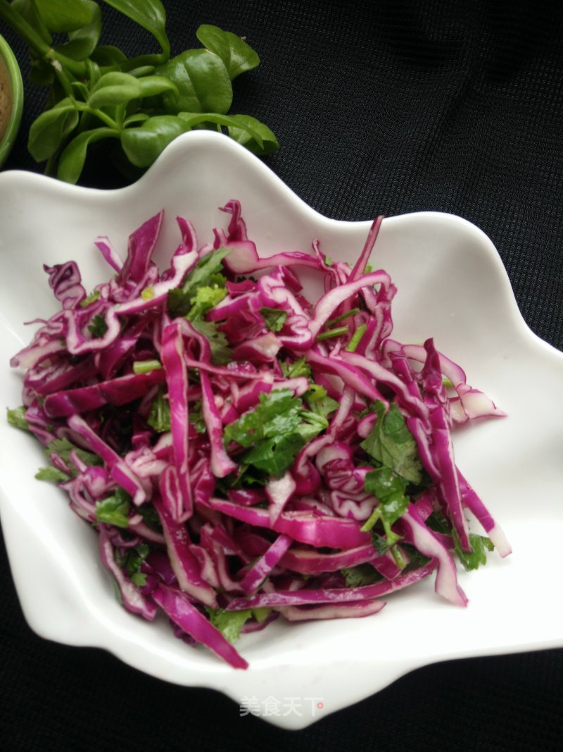 Purple Cabbage Salad recipe