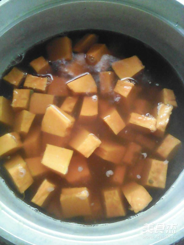 Pumpkin Mung Bean Soup recipe