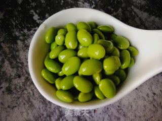 Stir-fried Edamame with Spring Bamboo Shoots recipe
