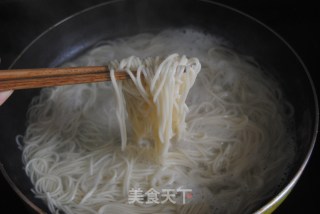 Shacha Straw Mushroom Meat Sauce Noodle recipe