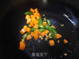 Stir-fried Diced Vegetables with Tomato recipe