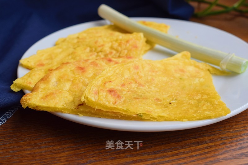 Egg Tart Crust Scallion Pancake recipe