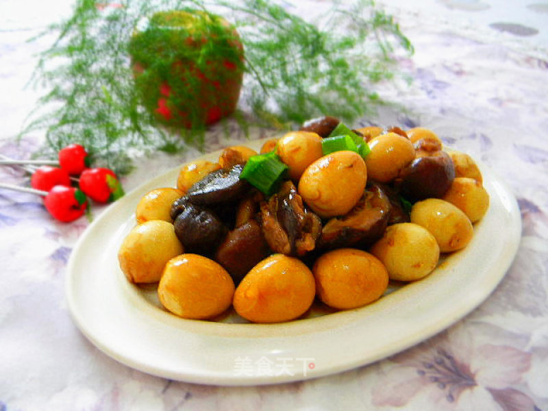 Fried Mushrooms with Egg recipe