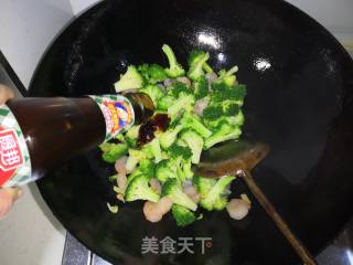 Shrimp and Broccoli in Oyster Sauce recipe