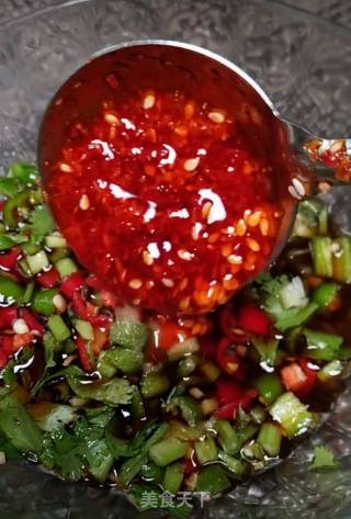 Preserved Egg with Ginger Sauce and Double Pepper recipe