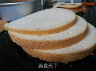 #四session Baking Contest and It's Love to Eat Festival# Cherry Butter Birthday Cake recipe