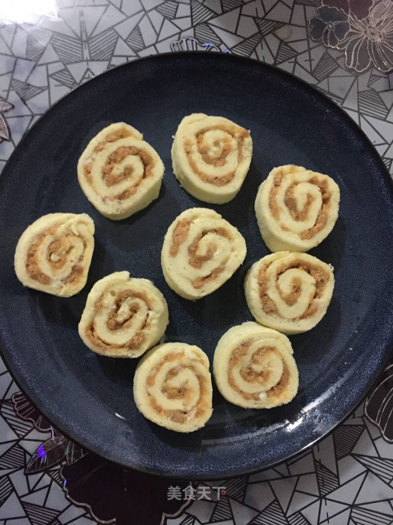 Homemade Pork Floss Cake Roll recipe