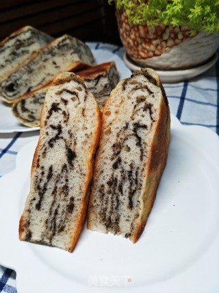 Flax Oil and Black Sesame Flatbread recipe