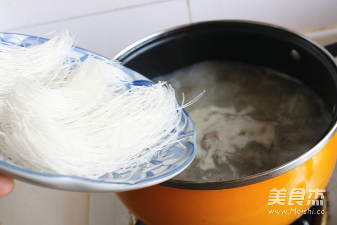 Beef Balls and Vermicelli Soup recipe