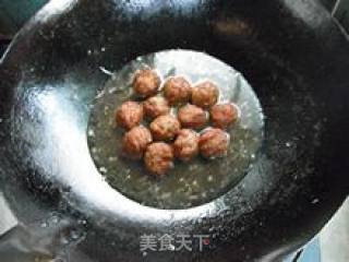 One Bite of Mini Lion Head-----small Meatballs with Sauce recipe